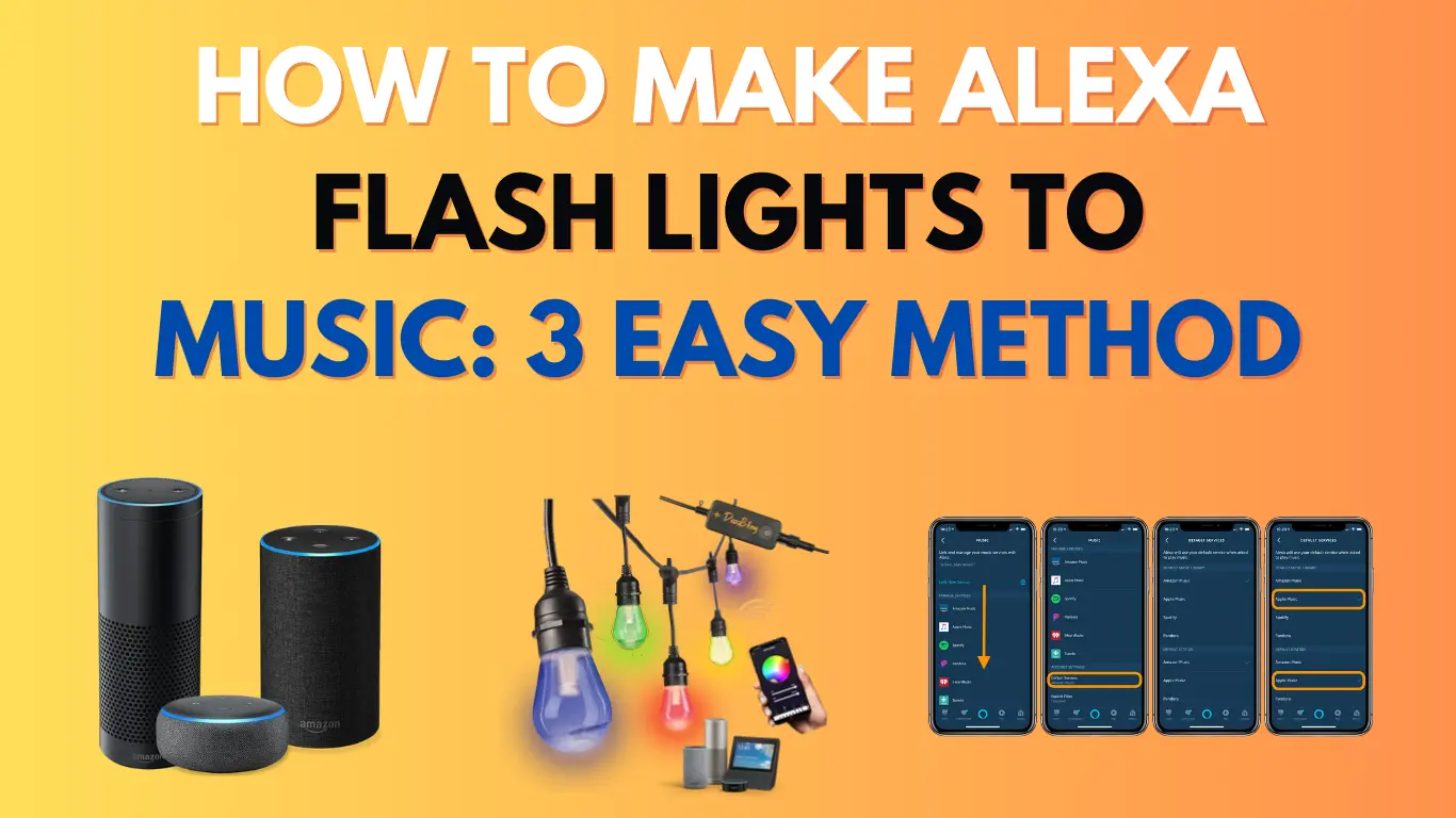 How To Make Alexa Flash Lights to Music