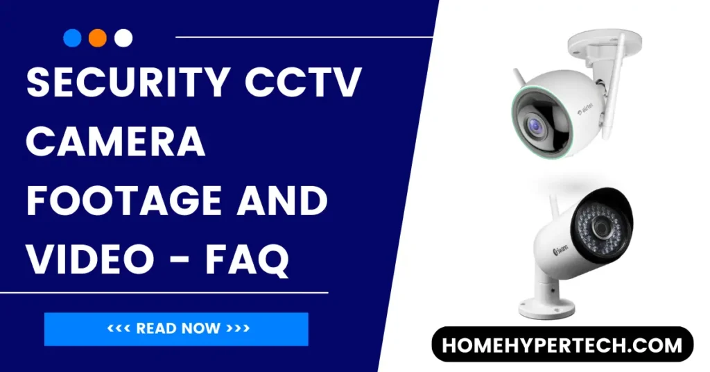 Security Cctv Camera Footage and Video