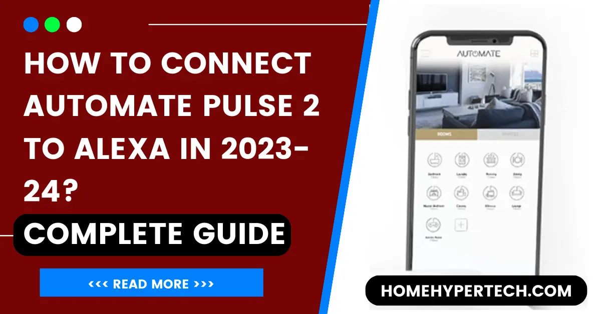 Connect Automate Pulse 2 to Alexa