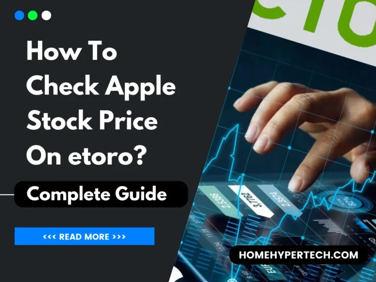 How To Check Apple Stock Price On etoro