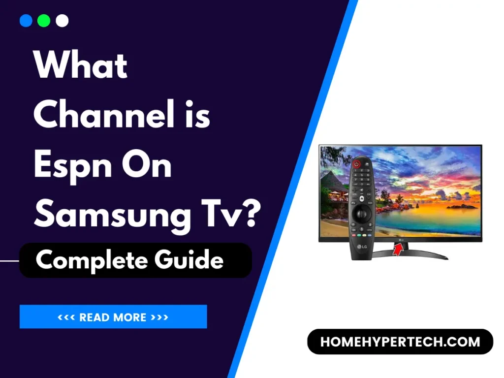 What Channel is Espn On Samsung Tv – How To install ESPN?