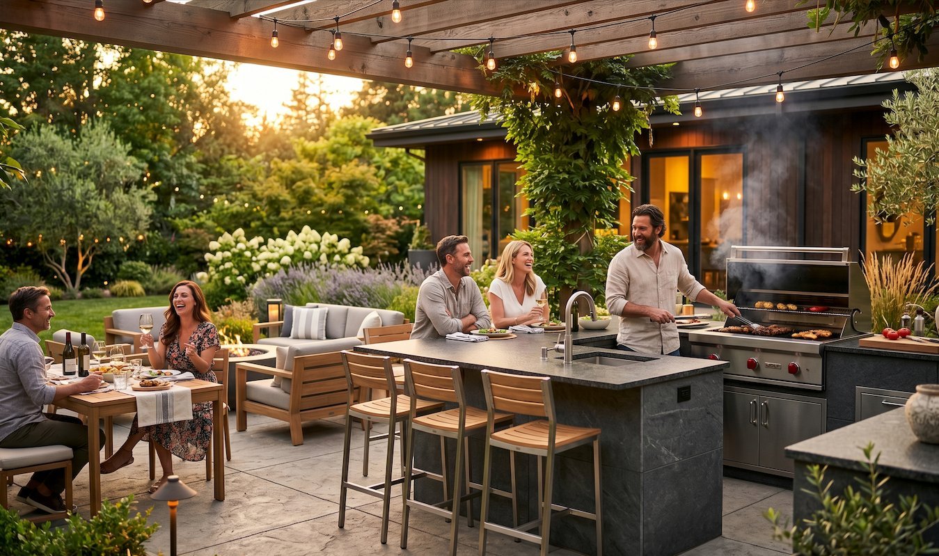 Luxury Outdoor Living Space